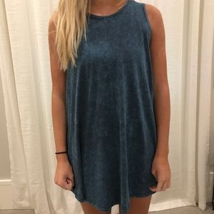 Blue dress